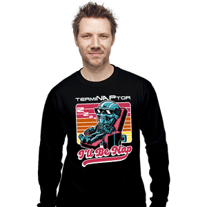 Secret_Shirts Long Sleeve Shirts, Unisex / Small / Black The Terminaptor