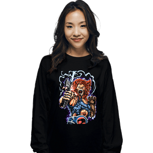 Secret_Shirts Long Sleeve Shirts, Unisex / Small / Black Lion-O