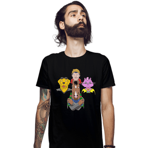 Shirts Fitted Shirts, Mens / Small / Black Bojack Rhapsody