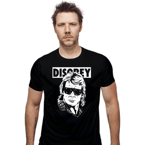 Shirts Fitted Shirts, Mens / Small / Black They Disobey