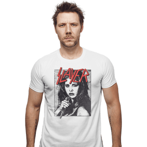 Secret_Shirts Fitted Shirts, Mens / Small / White Buffy The Slayer