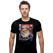 Load image into Gallery viewer, Shirts Fitted Shirts, Mens / Small / Black The Amazing Hiryu
