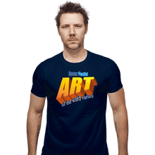 Load image into Gallery viewer, Secret_Shirts Fitted Shirts, Mens / Small / Navy Word Art
