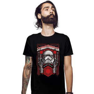 Shirts Fitted Shirts, Mens / Small / Black Storm Trooper