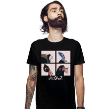 Load image into Gallery viewer, Secret_Shirts Fitted Shirts, Mens / Small / Black 90s Villains
