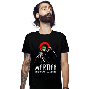 Secret_Shirts Fitted Shirts, Mens / Small / Black Martian