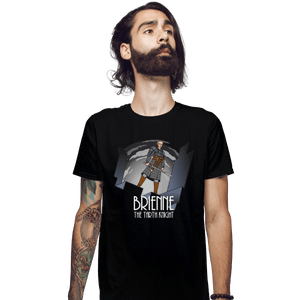 Shirts Fitted Shirts, Mens / Small / Black The Tarth Knight