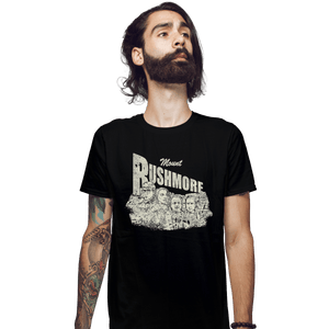 Shirts Fitted Shirts, Mens / Small / Black Mount Rushmore