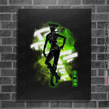 Load image into Gallery viewer, Shirts Posters / 4&quot;x6&quot; / Black Cosmic Jolyne Cujoh
