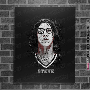 Shirts Posters / 4"x6" / Black Steve Hanson