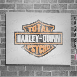 Shirts Posters / 4"x6" / White Total Psycho