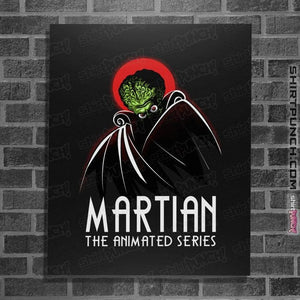 Secret_Shirts Posters / 4"x6" / Black Martian