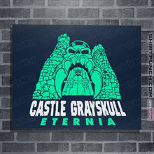 Load image into Gallery viewer, Secret_Shirts Posters / 4&quot;x6&quot; / Navy Grayskull
