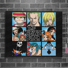 Load image into Gallery viewer, Shirts Posters / 4&quot;x6&quot; / Black The Mugiwara Bunch
