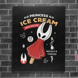 Secret_Shirts Posters / 4"x6" / Black Princess Ice Cream