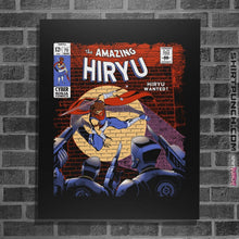 Load image into Gallery viewer, Shirts Posters / 4&quot;x6&quot; / Black The Amazing Hiryu
