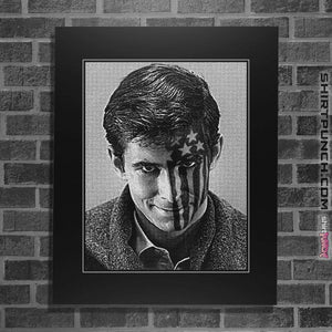 Shirts Posters / 4"x6" / Black American Psycho