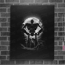 Load image into Gallery viewer, Shirts Posters / 4&quot;x6&quot; / Black Moonlight Giant
