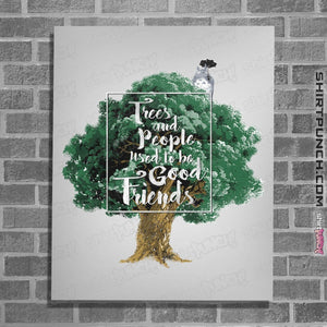 Shirts Posters / 4"x6" / White Tree