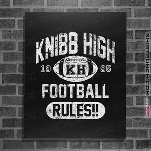 Shirts Posters / 4"x6" / Black Knibb High