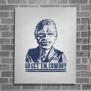 Shirts Posters / 4"x6" / White Cowboy