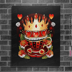 Daily_Deal_Shirts Posters / 4"x6" / Black Mug Heart