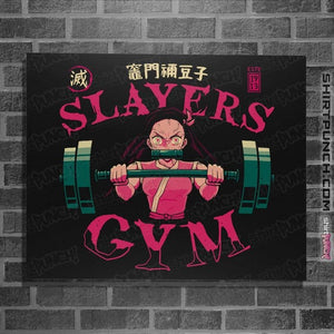 Secret_Shirts Posters / 4"x6" / Black Nezuko Slayers Gym