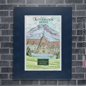 Shirts Posters / 4"x6" / Navy Stay at the Overlook Hotel