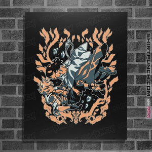 Secret_Shirts Posters / 4"x6" / Black FFX Heroes