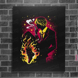 Daily_Deal_Shirts Posters / 4"x6" / Black Diable Jambe