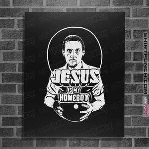 Shirts Posters / 4"x6" / Black Jesus is My Homeboy