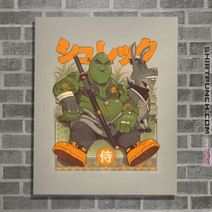 Secret_Shirts Posters / 4"x6" / Natural Samurai Shrek