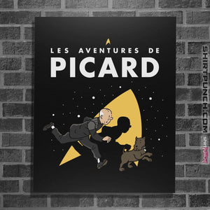 Shirts Posters / 4"x6" / Black Les Aventures De Picard