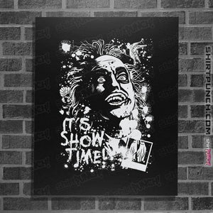 Daily_Deal_Shirts Posters / 4"x6" / Black Beetlejuice Splatter