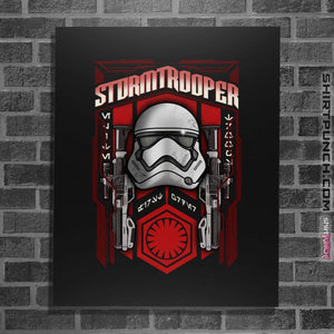 Shirts Posters / 4"x6" / Black Storm Trooper