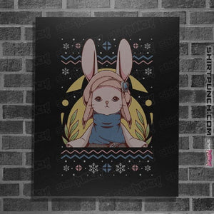 Shirts Posters / 4"x6" / Black Loporrit Christmas