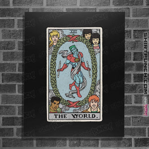 Shirts Posters / 4"x6" / Black The World