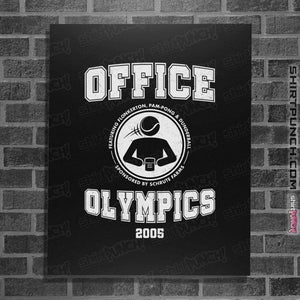 Secret_Shirts Posters / 4"x6" / Black Office Olympics 2005