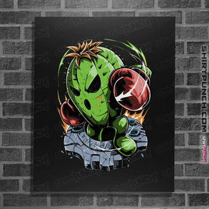 Secret_Shirts Posters / 4"x6" / Black Battle Togemon