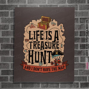 Secret_Shirts Posters / 4"x6" / Dark Chocolate Treasure Hunt