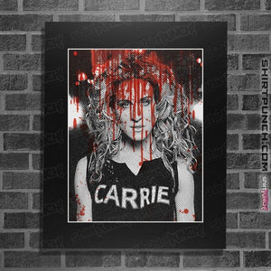 Secret_Shirts Posters / 4"x6" / Black Carrie!