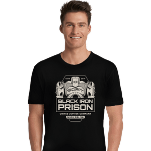 Shirts Premium Shirts, Unisex / Small / Black Prison Security Robots