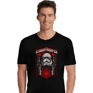 Shirts Premium Shirts, Unisex / Small / Black Storm Trooper