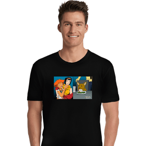 Secret_Shirts Premium Shirts, Unisex / Small / Black Women Yelling At Data Dog