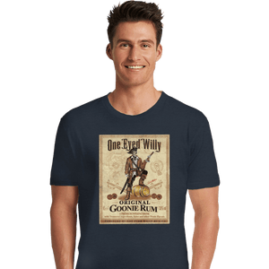 Daily_Deal_Shirts Premium Shirts, Unisex / Small / Dark Heather One Eyed Willy Rum