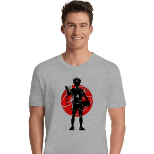 Shirts Premium Shirts, Unisex / Small / Sports Grey Crimson Yu Nishinoya