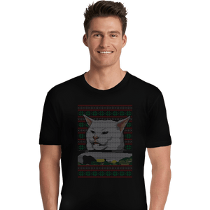 Shirts Premium Shirts, Unisex / Small / Black Cat Getting Yelled At Sweater