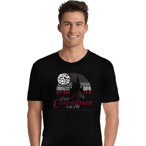 Daily_Deal_Shirts Premium Shirts, Unisex / Small / Black Visit Carpathian Castle