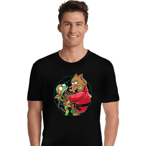 Secret_Shirts Premium Shirts, Unisex / Small / Black Why You Little Turtle Mikey