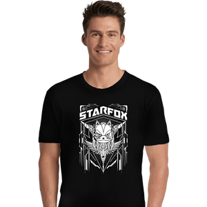 Shirts Premium Shirts, Unisex / Small / Black Starfox Crest